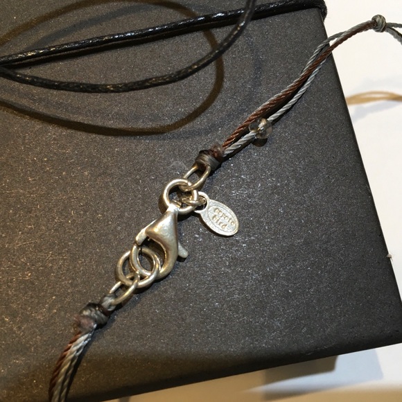 Peyote Bird 925 Sterling Silver Silk Bead Necklace - Picture 4 of 8